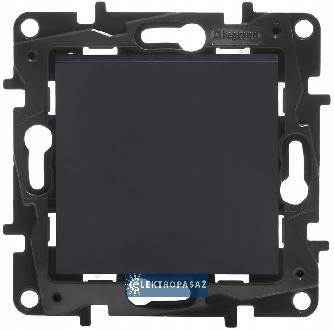 Niloe Step czarny p/t łącznik jednobiegunowy bez ramki 863501 Legrand 1