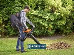 Dmuchawa/rozdrabniacz/odkurzacz ogorodowy BEBLV300-QS 3000W do liści Black and Decker 2